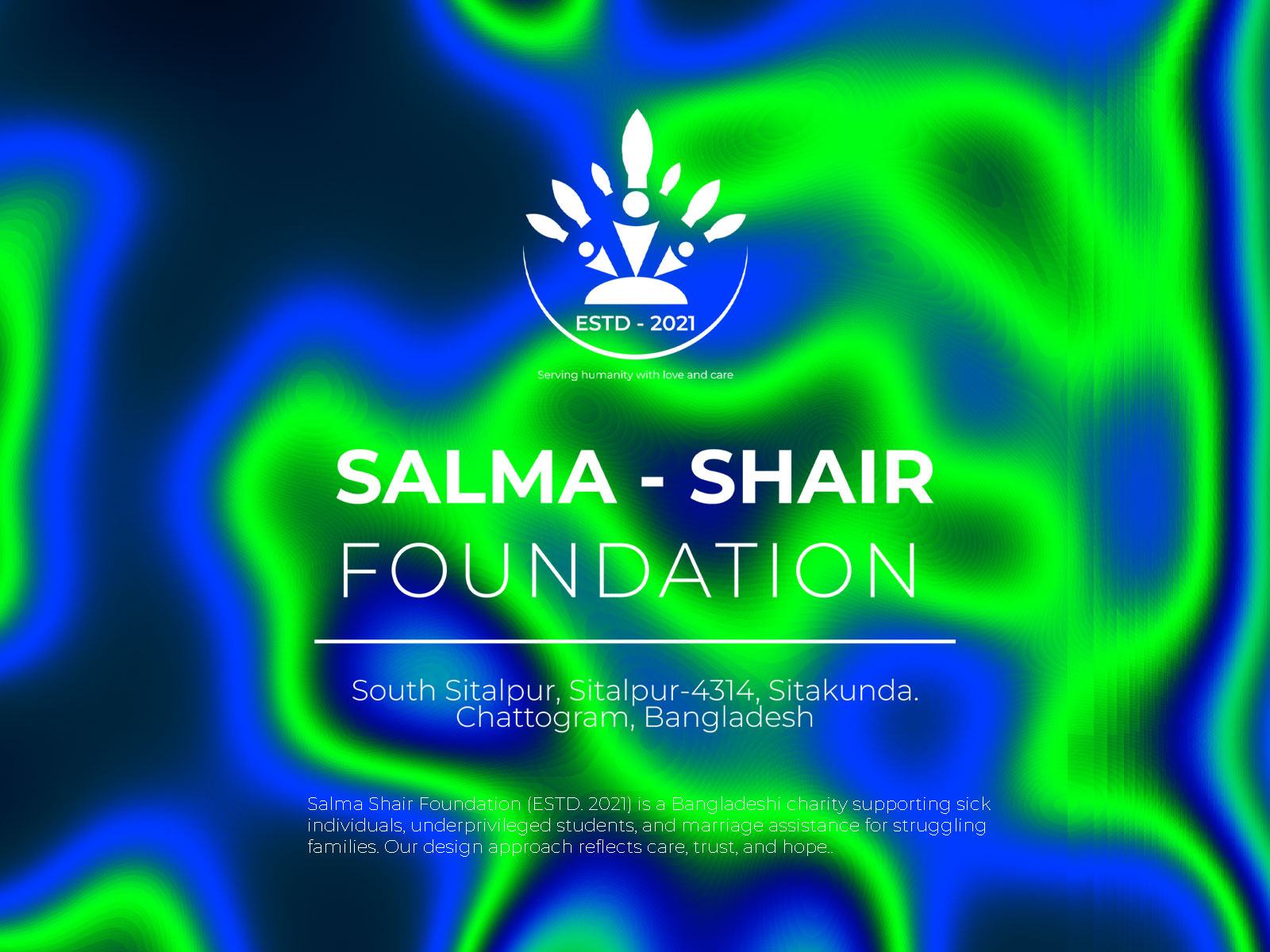 Modern Minimal Brand Identity for Charity Foundation | Branding 3d design branding charity branding clean design community creative design system graphic design identity logo animation logo design minimal minimal design motion design social media design studio typography visual identity website design welfare