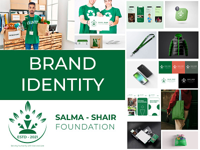 Charity Foundation Brand Identity Design Salma- Shair Foundation 3d design adobe photoshop branding branding case charity branding clean design community funding logo graphic design identity logo animation minimal design motion design non profit branding social media design typography user experience visual identity website design welfare