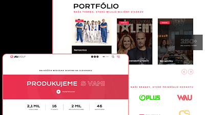 Product Discovery & Web Design for JOJGROUP discovery ui ux web