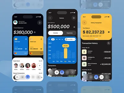 Digital wallet mobile application ui design app app design banking blockchain crypto wallet cryptocurrency digital wallet finance financial fintech mobile mobile app mobile design money transaction ui ux wallet wallet app
