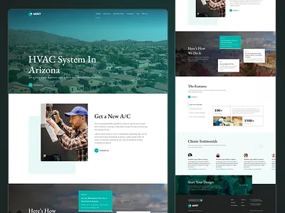 ❄️ HVAC System Website – Smart, Modern & Hassle-Free 3d animation appdesign branding cleanui creativedesign figma graphic design logo minimaldesign moderndesign motion graphics ui uidesign ux uxdesign webdesign