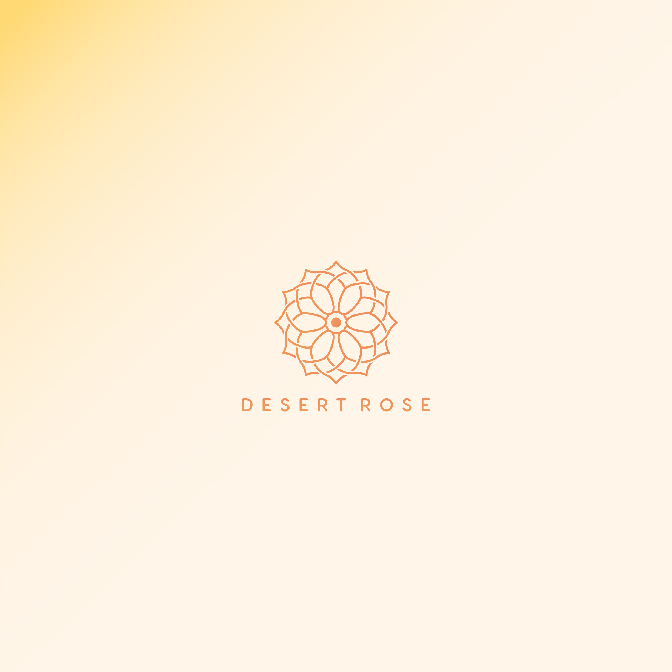 Desert Rose | Pottery Logo & Branding adobe illustrator brand identity brandidentity branding design designer dribbble graphic design illustration line art logo logo logo design logodesign minimalist design