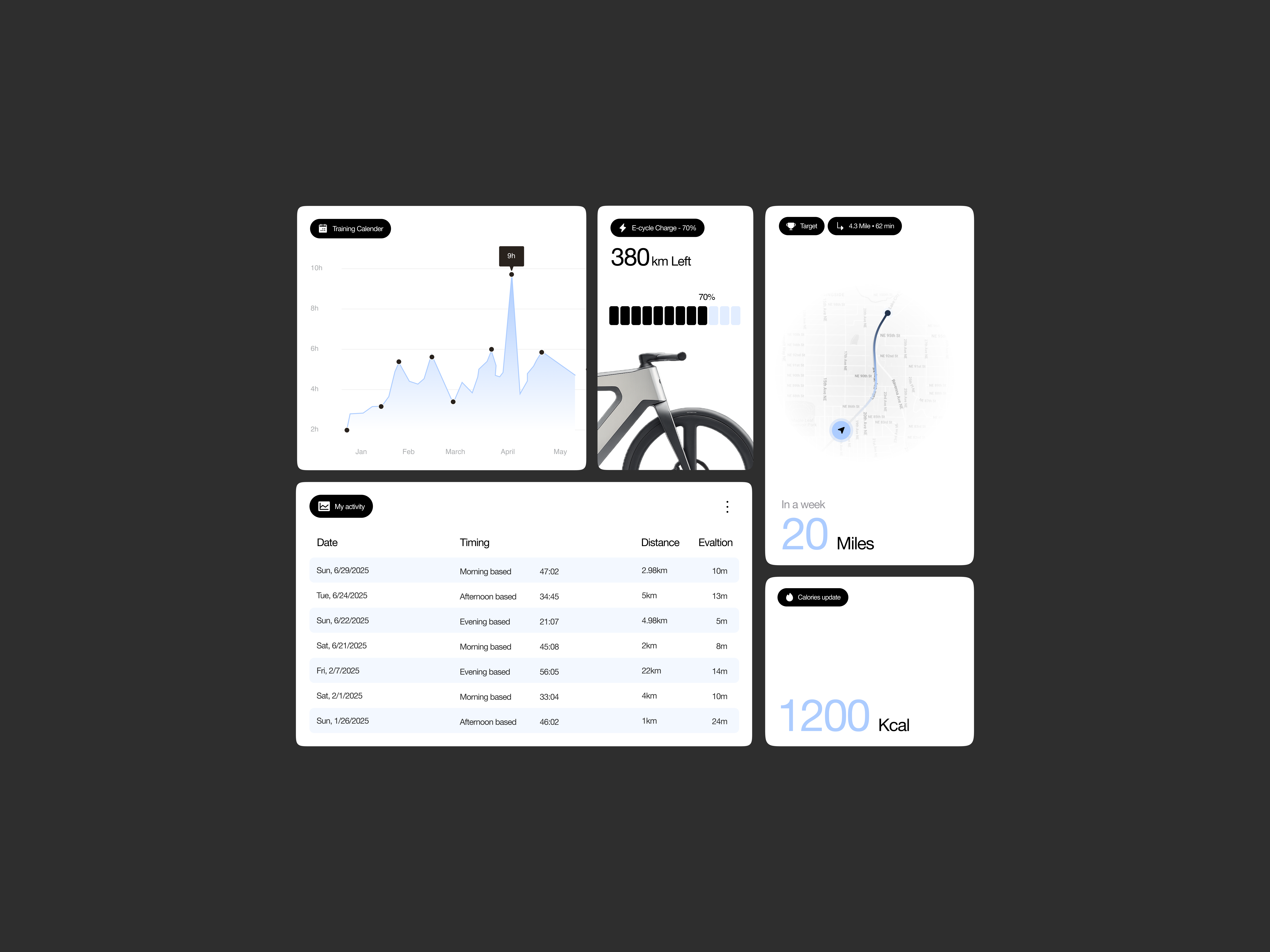 Example of Saa S Dashboard UI 