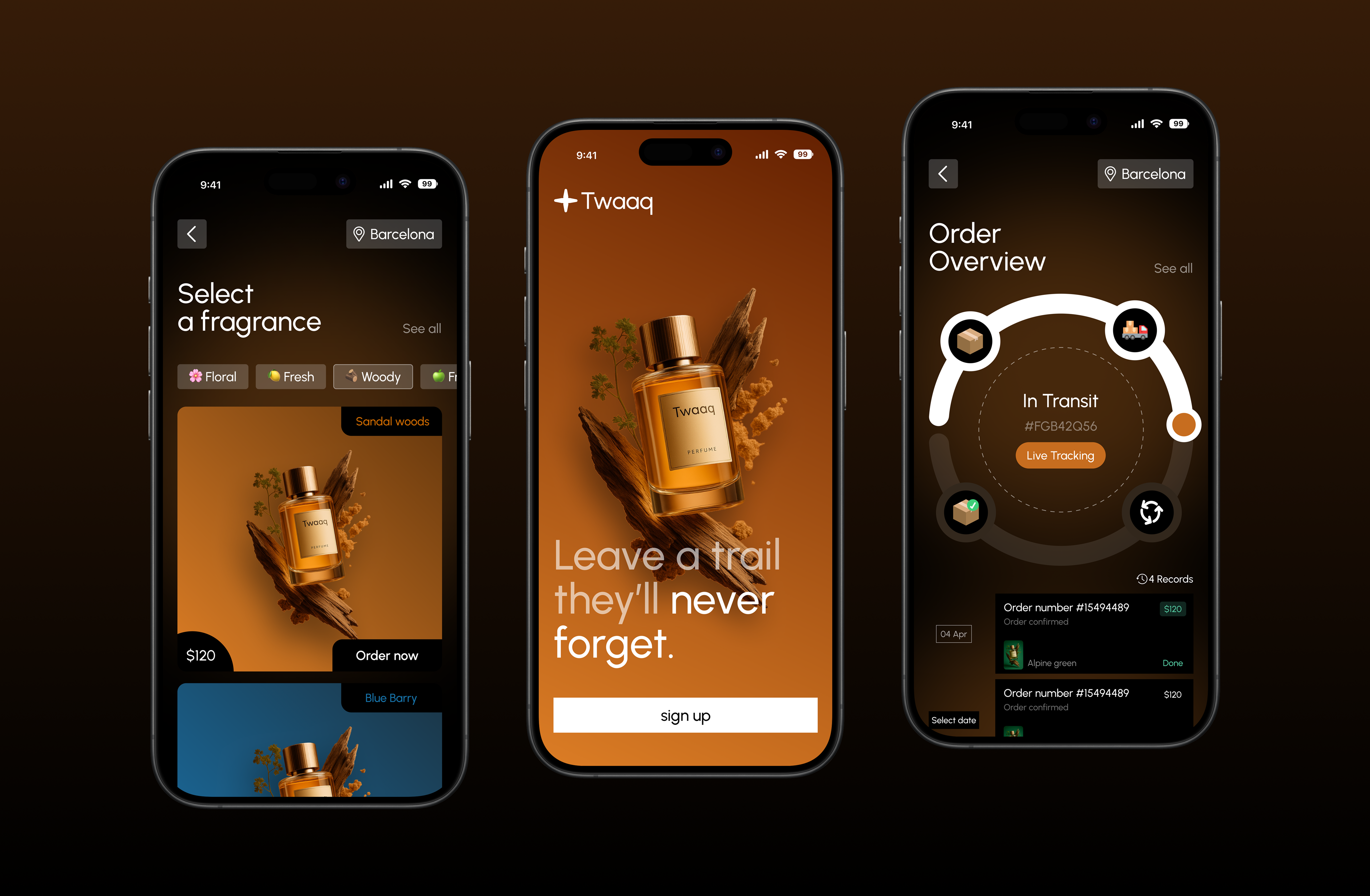 Example of Mobile App UI/UX Design | Ios & Android