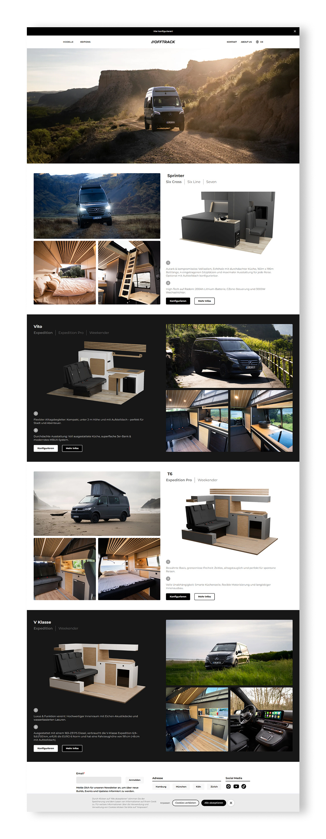 Example of Shopify Website Design To Impress & Sell