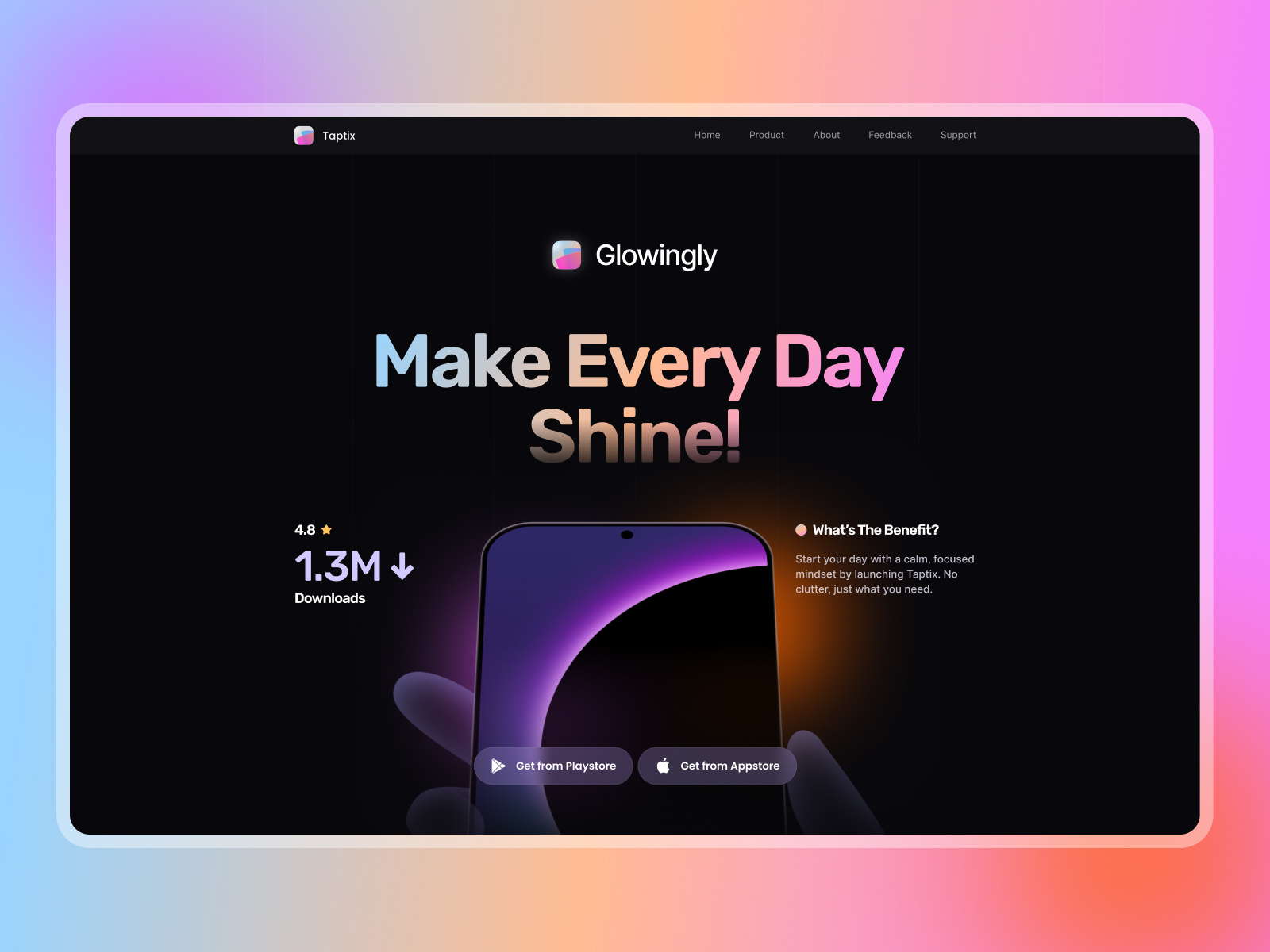Taptix – Multi-Purpose App/SaaS WordPress Theme drag and drop multipurpose theme responsive design saas website themes web design wordpress
