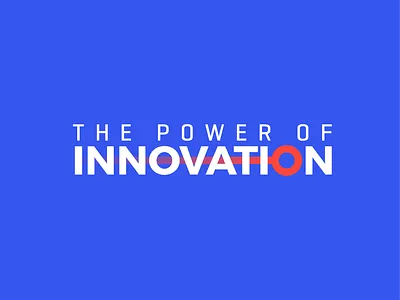 The Power Of Innovation Headline Design branding california conference event headline hilton logo logodesign logodesigner mortgage networking new technology solutions proptech real estate tech the power of innovation