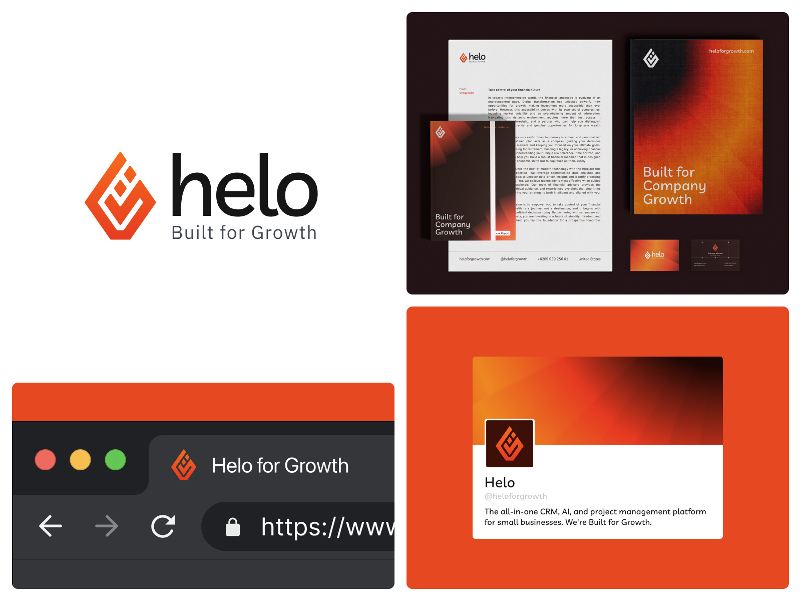 Example of Modern Logo And Branding Package 