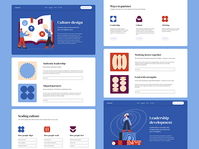 Style exploration 💫 abstract coaching culture design figma geometric illustration leadership development organic startup style exploration texture vector