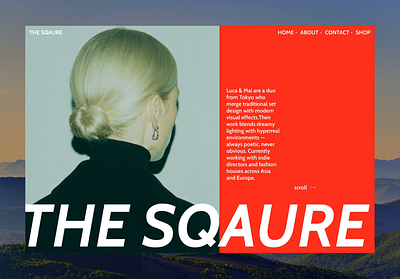 Magazine-style LandingHero Section Design Explorations clean layout creative direction digital magazine editorial design hero banner hero section homepage design landing page magazine modern ui ui exploration ui ux design visual design web design website concept