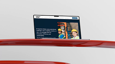 Novo Website Hyperion Globals b2b bilingue branding design develop figma global industry ui