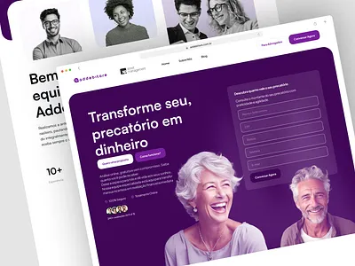 Novo Website Addebitare design develop figma graphic design illustration ui