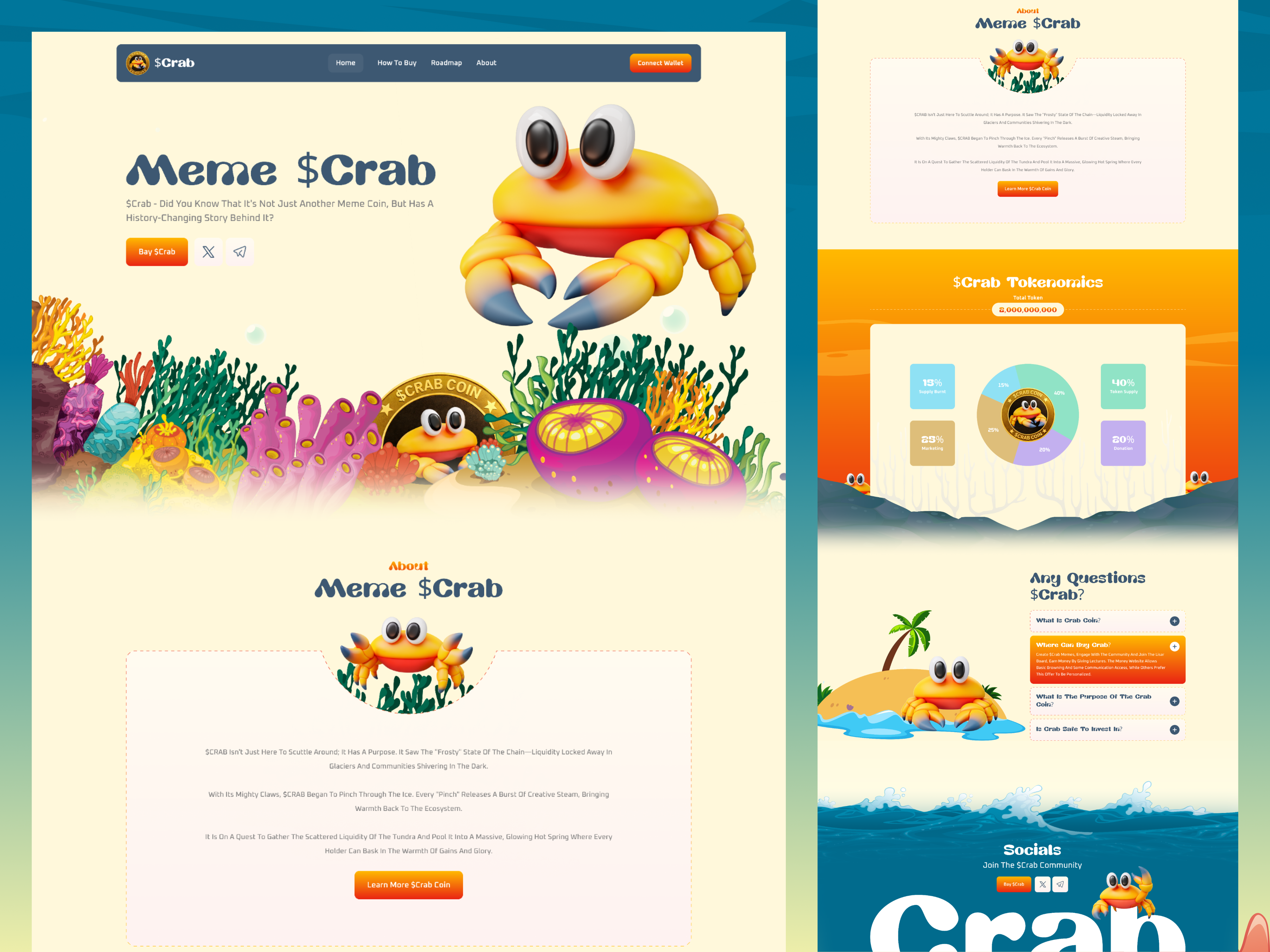 Crypto – pepe coin & meme coin website landing page. crypto crypto landing page crypto website landign page landign page design meme meme coin website meme coin website landing page pepe pepe coin website pepe coin website landing page uiux design website website design