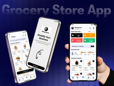 Grocery Store Mobile App Design 3d android app best mobile ui design food app grocery grocery store app mobile app mobile app design shop shoper app store app design ui ux design