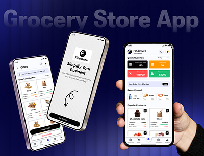 Grocery Store Mobile App Design 3d android app best mobile ui design food app grocery grocery store app mobile app mobile app design shop shoper app store app design ui ux design