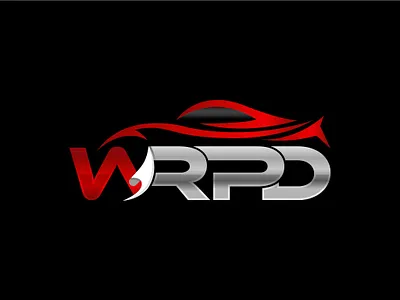 WRPD Logo Design branding car creative logo custom logo graphic design letter logo logo