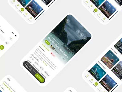 Travel App UI UX Design | Mobile UI Design. interfacedesign