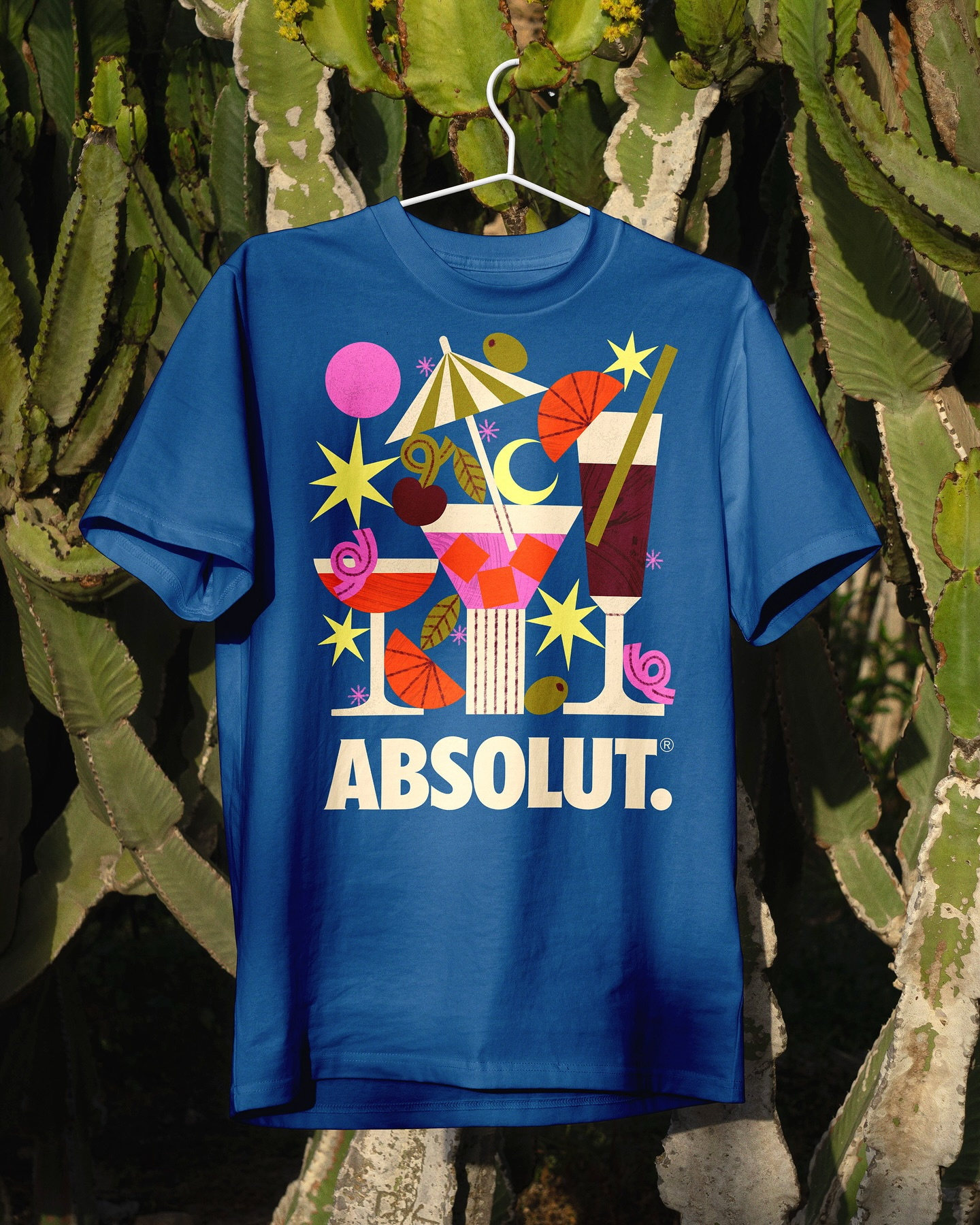 Fun campaign for ABSOLUT apparel branding design download hanging identity logo mockup mockups outdoor psd t shirt template typography