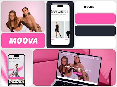 Dance Studio | Dance School | Modern Website | Website Design creative website dance dance academy dance class dance classes dance school dance school website dance studio landing page landing page design modern website product design top website design ui ux web design web design inspiration web interface design web responsive design website website design