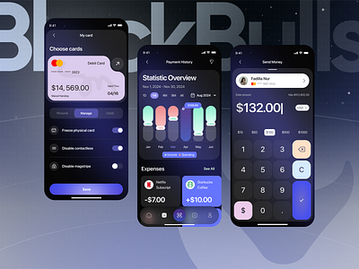Digital wallet mobile application ui design app app design banking blockchain crypto wallet cryptocurrency digital wallet finance financial fintech mobile mobile app mobile design money transaction ui ux wallet wallet app