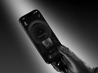 VPN - concept design app animation app interface black app dark app dark design mobile app mobile design ui vpn vpn app