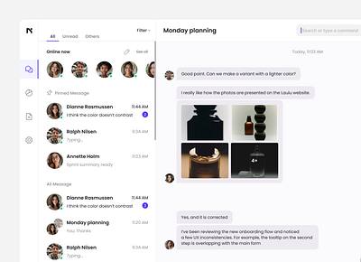 Components for chat applications app branding chat chatting dashboard design group group chat message messages messaging participants people record text ui voice writing