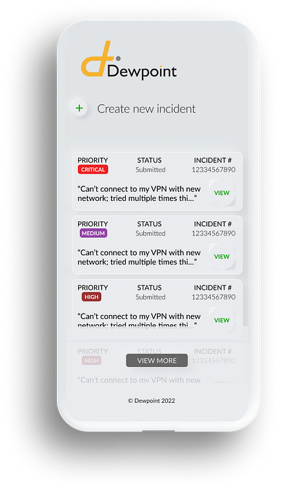 incident status view concept 2