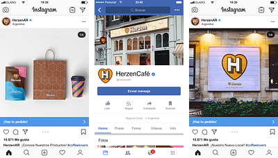 Herzen® branding graphic design