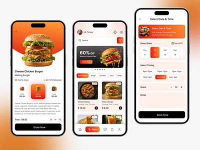 Food Delivery App UI Design app design fast food app food app food app ui food cart ui food delivery food menu app food menu ui food ordering app minimalist ui mobile app design mobile app ui mobile ui design modern ui online food delivery app restaurant app ui ui design ui ux design ux