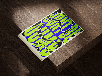 Don't Be Dumb graphic design poster