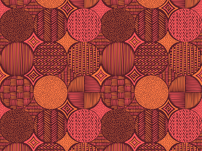 A colorful, professional brand identity for Kenya Child Care africa african pattern brand design brand identity branding kenya kenya child care pattern tileable pattern
