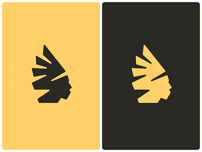 Native American Logo america character face head heritage human leader logo man native american negative space portrait silhouette spirit strength tribe usa warrior