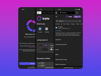 Okala Browser Full Logo and UI UX Design. brand designer branding browser browser create browser ui browser ui ux design browser ux design designer full logo brand design graphic design graphicdesigner logo designer ui design ui ux ui ux designer ui ux full brand design uiux design ux design