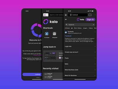 Okala Browser Full Logo and UI UX Design. brand designer branding browser browser create browser ui browser ui ux design browser ux design designer full logo brand design graphic design graphicdesigner logo designer ui design ui ux ui ux designer ui ux full brand design uiux design ux design