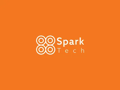 Spark Technology Logo branding design graphic design illustration logo logo design minimal negative space negative space logo spark spark logo tech tech logo technology technology logo vector