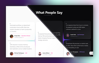 Testimonial Section UI - Day 39 of DailyUI component ui dailyui design react component section ui testimonial testimonial section testimonial ui testimonial ui design ui ui design ui ux ui ux design web design