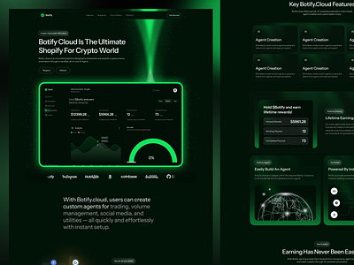 AI Chatbot Website ai chatbot ai chatbot website ai design ai landing page ai website crypto crypto ui landing page ui web design website