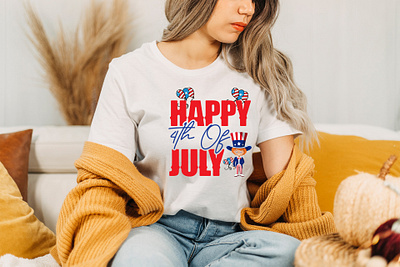 Happy 4th Of July SVG Cut File merica svg