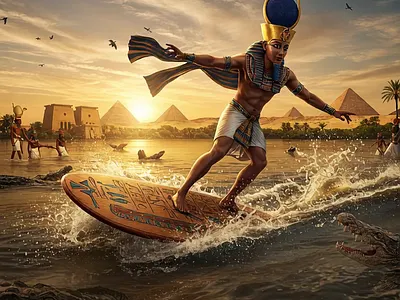 What if the Nile had waves? sacredsurfers