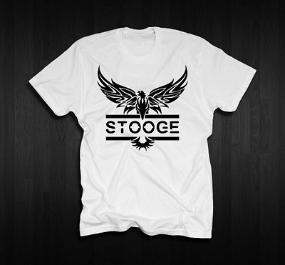 T-shirt design with Eagle & text. 3d animation branding design graphic design illustration logo ui ux vector