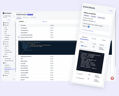 Custom Event Index
