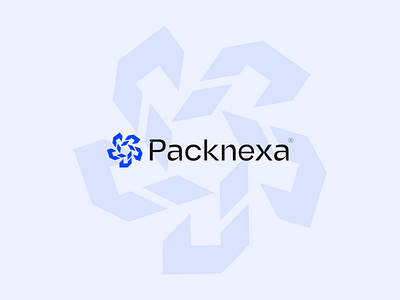 Packnexa___Identity Design brand identity branding business logo circle logo courier logo delivery logo design digital logo graphic design icon illustration logo logo design logomark modern logo p logo packnexa tech logo technology vector