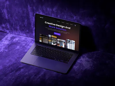 Creative Agency Landing Page agencywebsite branding creativeagency development graphic design landing page marketing agency portfoliodesign ui uiux uiux agency webdesign website