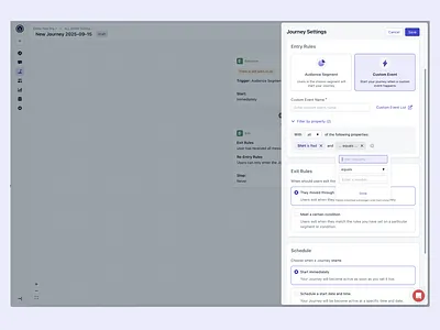 Journey Event Trigger