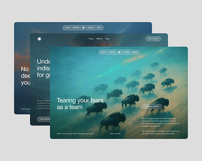 AI-powered images hero study ai ai powered branding graphic design typograph ui