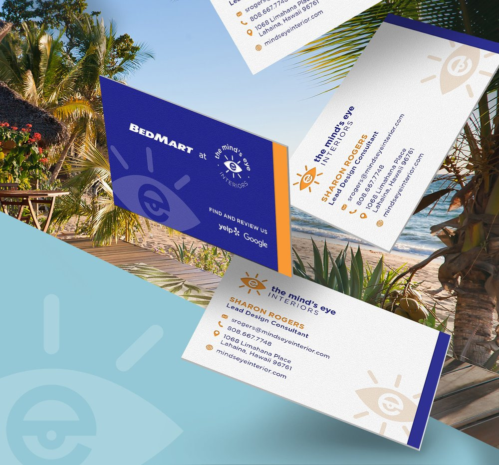 Mind's Eye Interiors Rebrand alex burch branding design graphic design identity logo mockup style guide typography ui vector