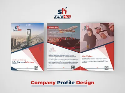 Company Profile Design + LOGO Design branding graphic design logodesign photoshop vector