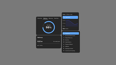 UI Component branding design fitness component graphic design product design ui