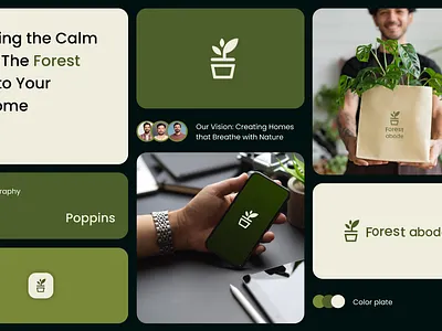 Forest Abode – Indoor Tree & Nature-Inspired Logo Design 🌿 botanical brand identity branding clean design creative logo eco brand eco friendly forest logo green living home décor indoor tree logo design minimalist logo modern branding modern logo natural elements nature logo organic design plant logo premium logo