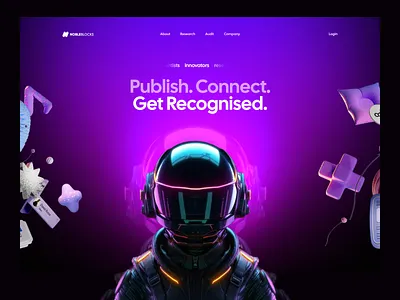 nblocks – Website for Web3 3d animation blockchain branding clean crypto crypto landing page crypto ui ux defi minimal web web design web3 web3 landing page web3 website website for web3